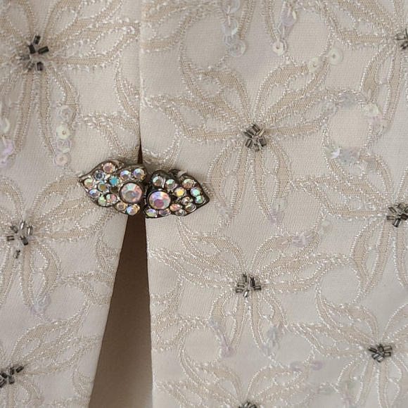 Formal dress sleeveless with Jacket - Picture 7 of 9